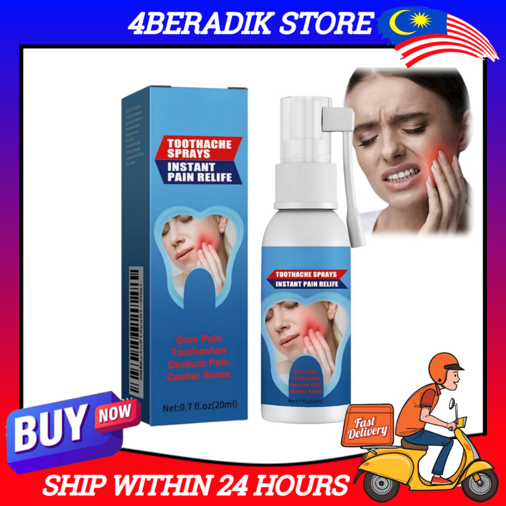 South Moon Toothache Relief Spray Toothache Spray Instant Pain Relief ...