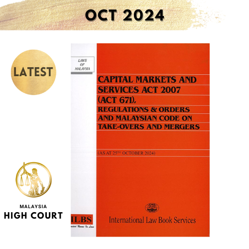 Capital Markets and Services Act 2007 (Act 671), Regulations ...