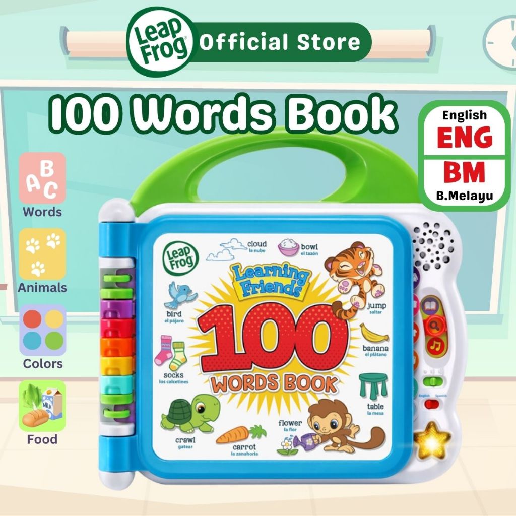 LeapFrog 100 Words Book - ENG | BM Bilingual (Eng/B.Melayu ...