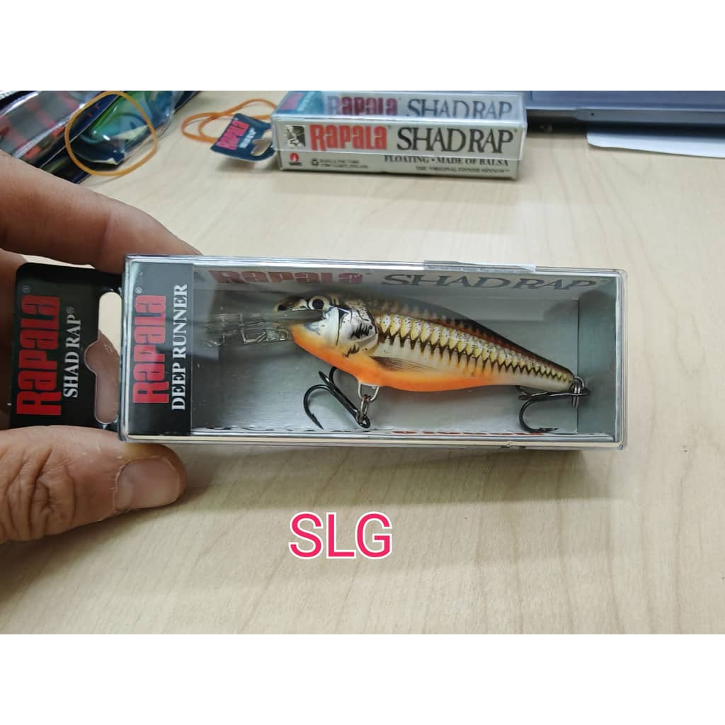 Shad Rap Rattlin' 07 Leurre De Pêche Rapala Shad Rap Rattlin' Suspending 07 - 5.75 Cm - Couleur Perche - Vibration Et Suspending Rapala 5.75cm Perche