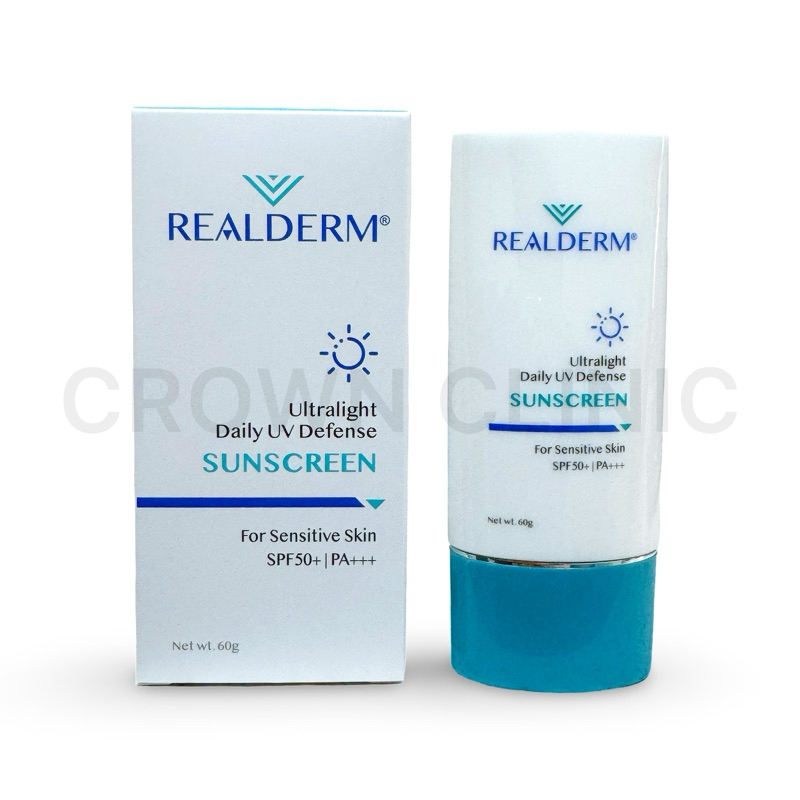 Realderm Ultralight Sunscreen Spf50+/Pa+++ 60g | Shopee Malaysia