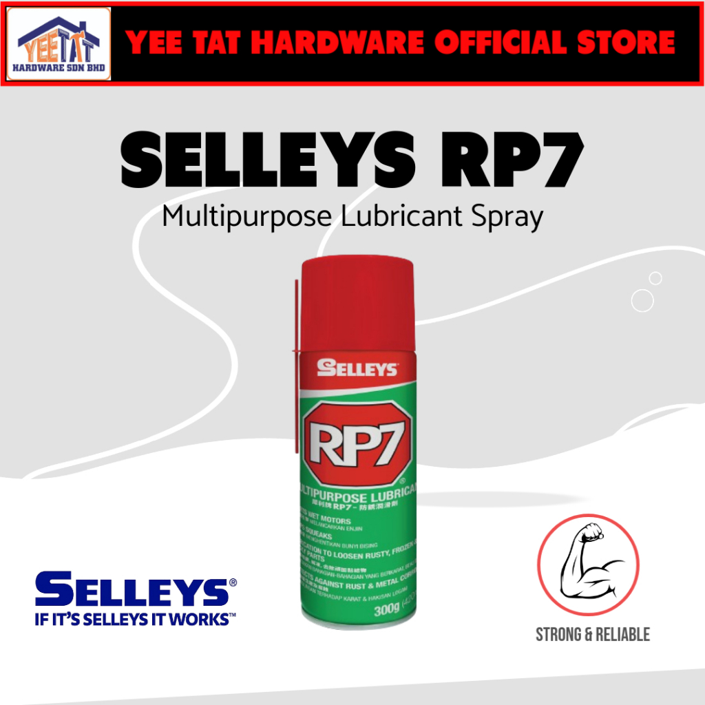 [ SELLEYS ] RP7 Multi Purpose Lubricant Spray Stops Squeaks Loosen WD ...