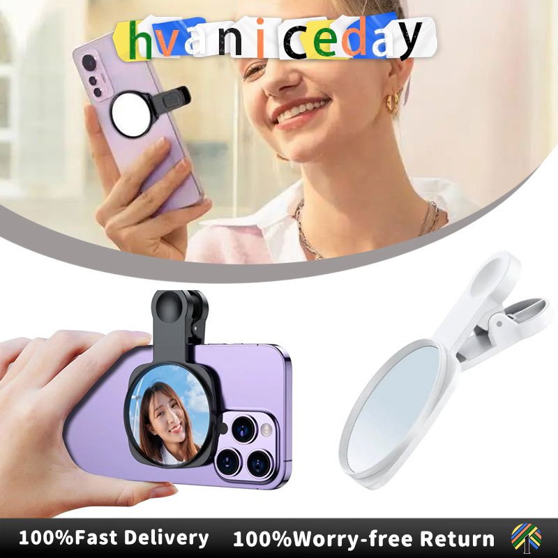2Pairs Universal Selfie Mirror HD Reverse Vlog Selfie Mirror Smartphone ...