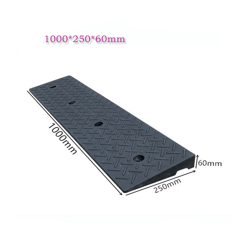 100cm Heavy-Duty Driveway Ramp Rubber Curb Ramp Step Ramp Slope Ramp ...