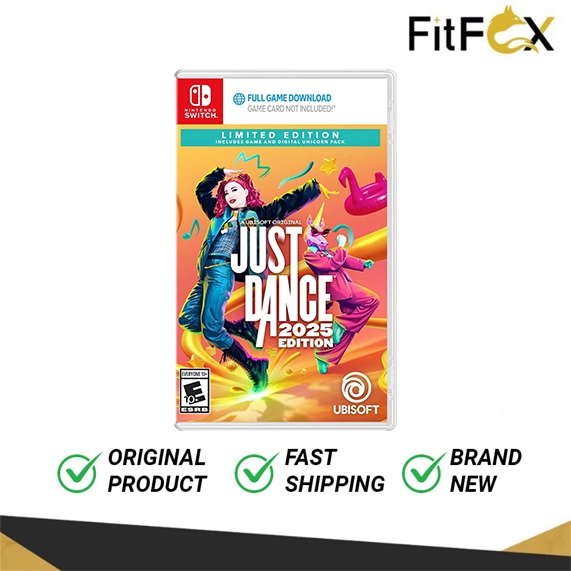 Just Dance 2025 Edition (Code in a Box) Limited Edition Nintendo