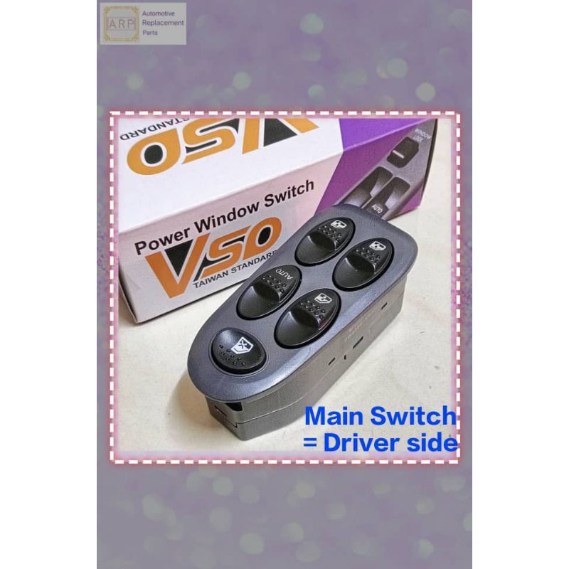Power Window Switch Waja (main=driver side) & (sub=passanger side ...