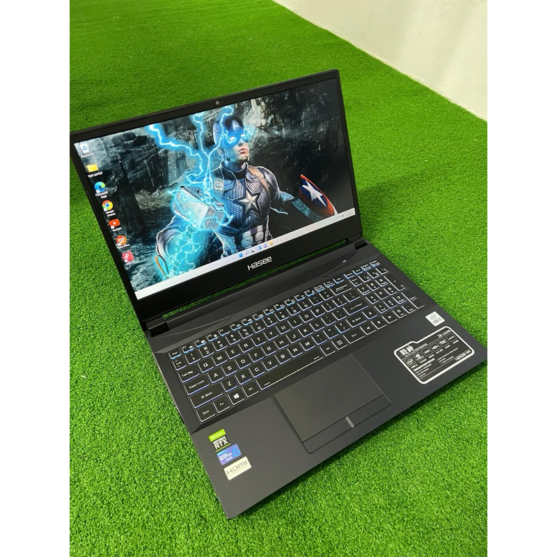 HASEE GAMING LAPTOP NVIDIA RTX 3060 144HZ FULL HD SCREEN 32GB RAM INTEL ...