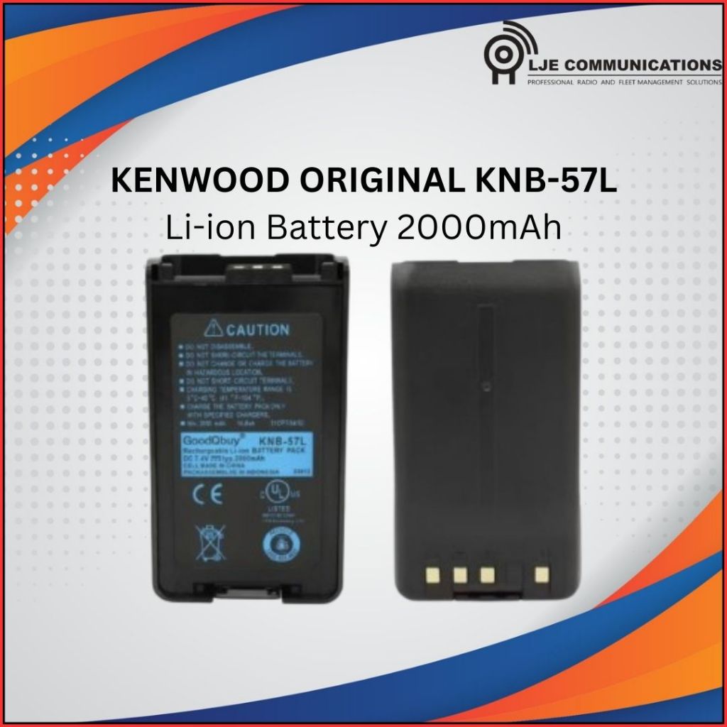 KENWOOD ORIGINAL KNB-57L 2000mAh LI-ION BATTERY | Shopee Malaysia