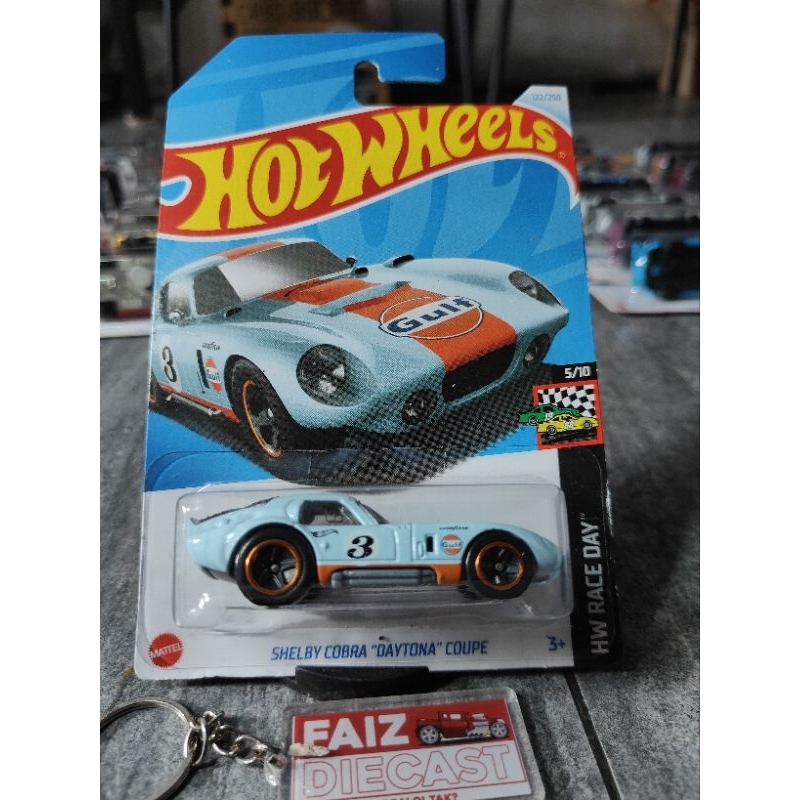 Hot Wheels 1/64 Shelby Cobra Daytona Coupe Gulf - édition 2024 #5/10, Neuf
