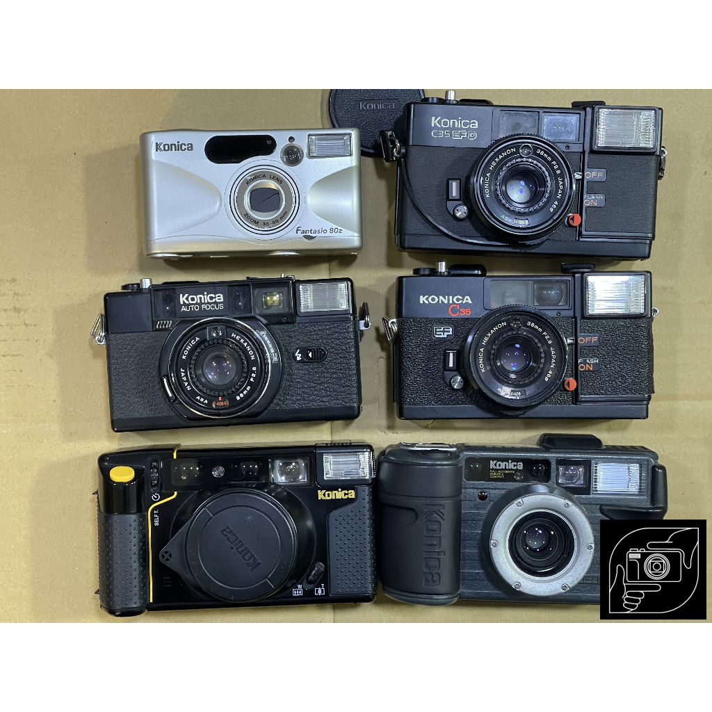 Vintage Konica Point-and-Shoot 35mm Film Cameras (Used) | Shopee Malaysia