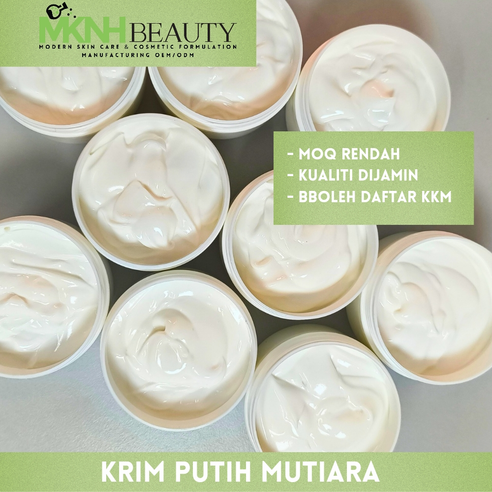 Krim Putih Mutiara (MKNH Beauty OEM/ODM) | Shopee Malaysia