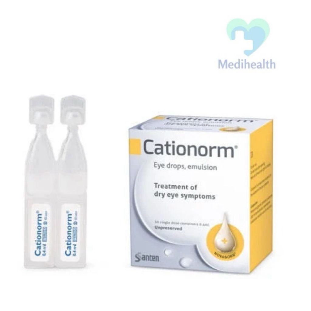 CATIONORM EYE DROPS EMULSION (5 VIALS) | Shopee Malaysia