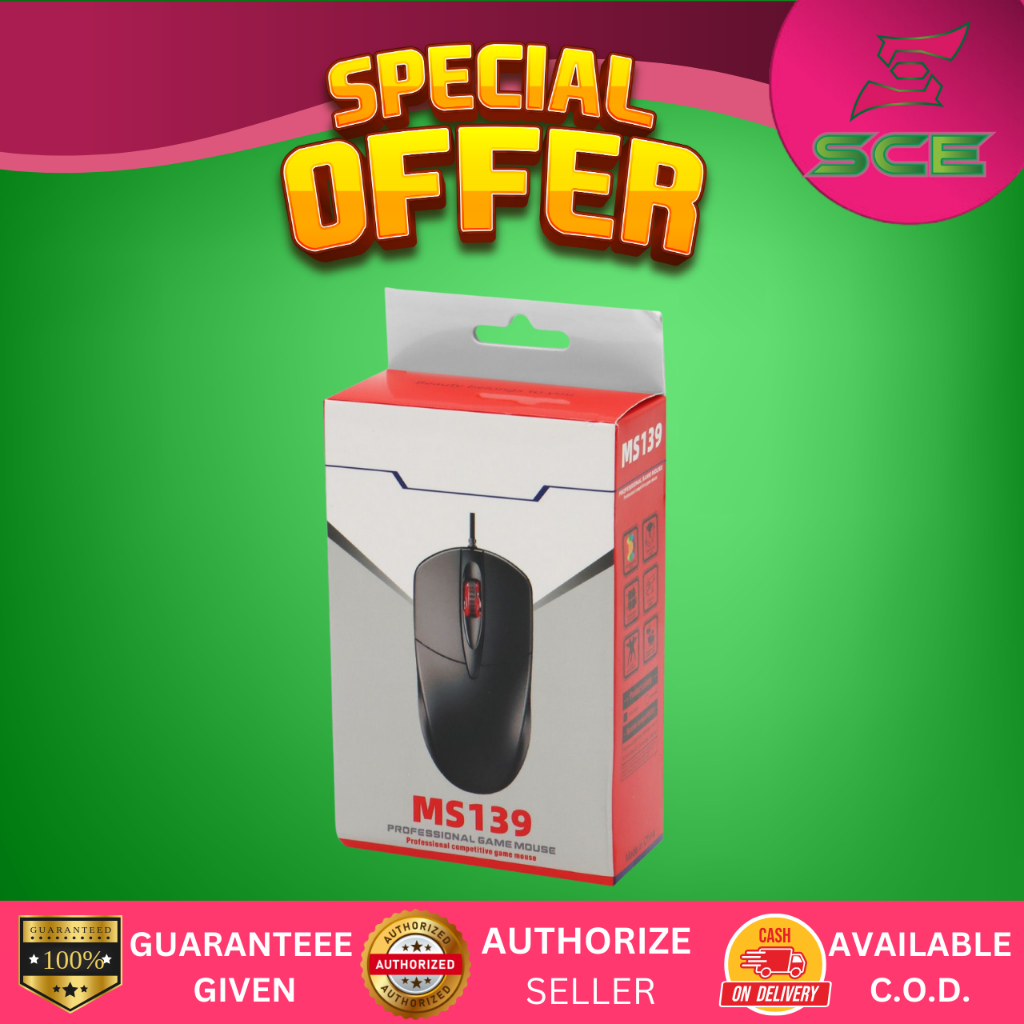 SIFU PROFESSIONAL GAME MOUSE MS139 | USE USB MOUSE | Shopee Malaysia