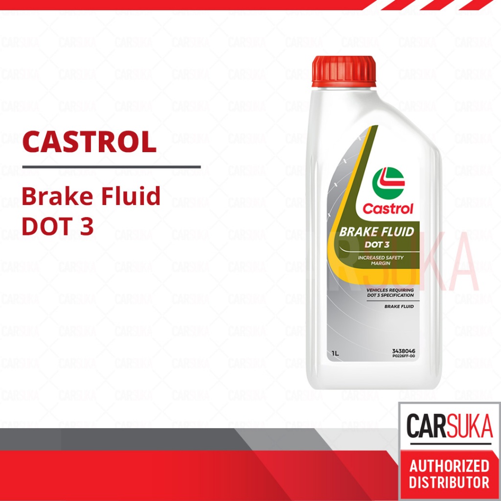 Castrol Brake Fluid DOT 3 Increased Safety Margin (1L) | Shopee Malaysia