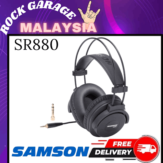 Samson SR880 Closed-Back Studio Headphones (SR-880/SR 880) | Shopee ...