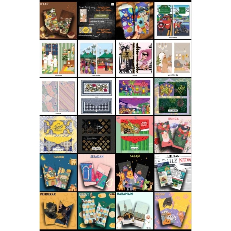 Sampul Raya 2025 Premium Exclusive Viral | Shopee Malaysia