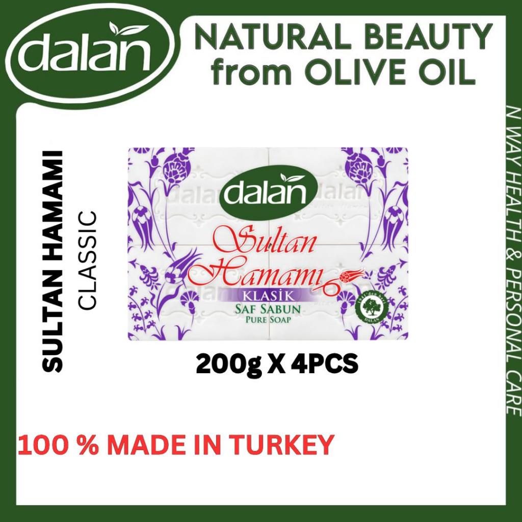 DALAN SULTAN HAMAMI PURE SOAP (200g x 4 pcs) (IMPORTED) | Shopee Malaysia