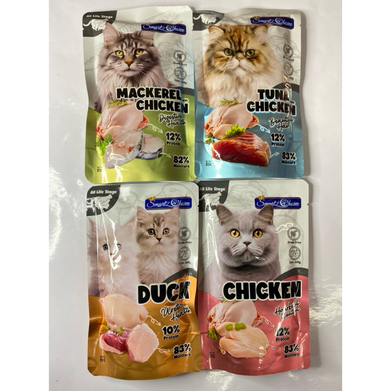 Smart Choice Cat Wet Food Pouch 85g | Shopee Malaysia