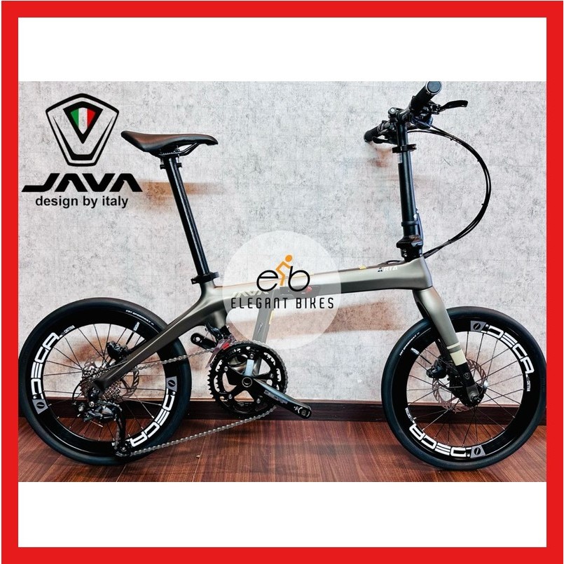 JAVA ARIA Carbon Folding Bike 18Sp Hydraulic Disc Brake | Shopee Malaysia