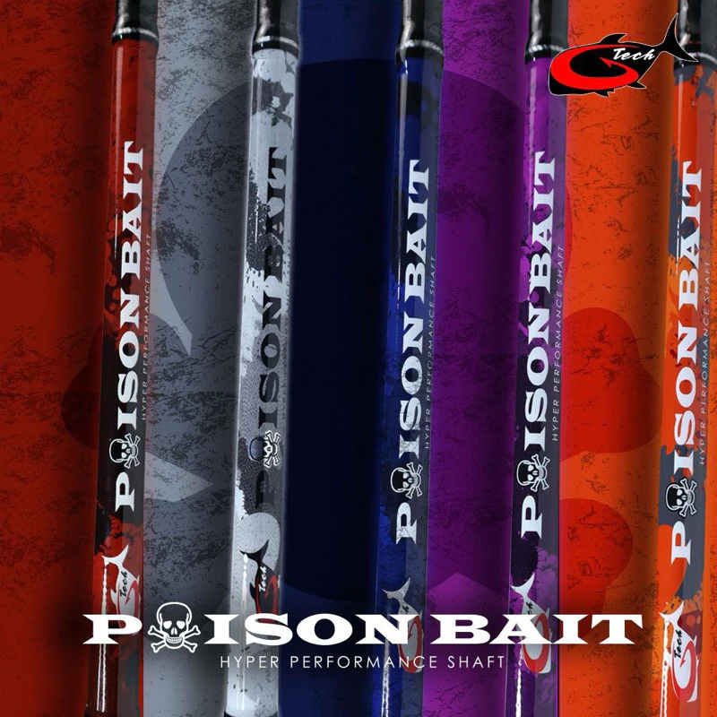 G-TECH fishing rod POISON BAIT Spinning / Baitcasting ONE PIECE Fishing ...