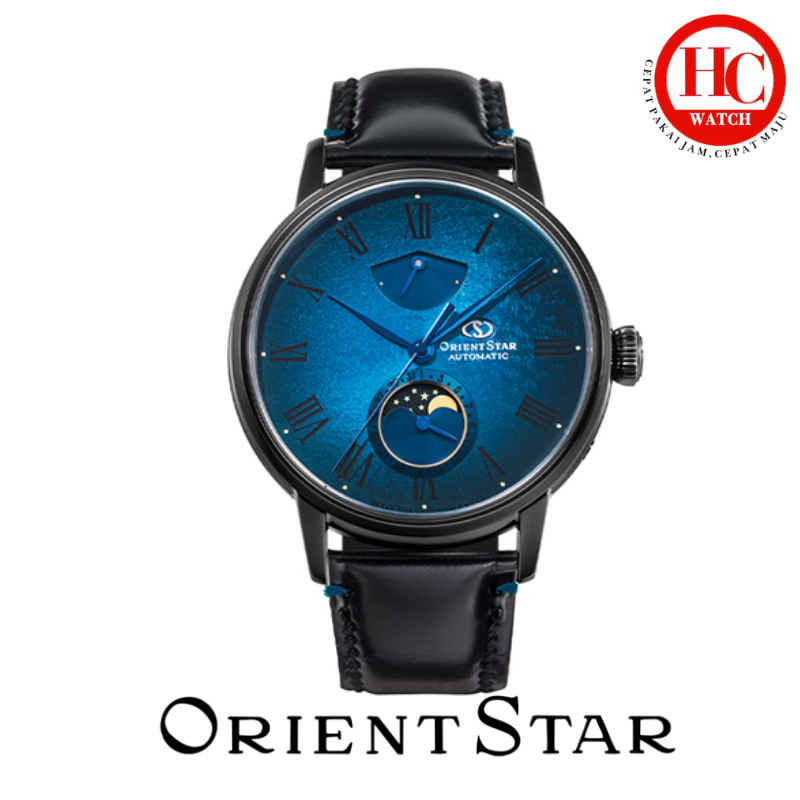 Jam Orient Moonphase Automatic ORIENT STAR RE-AY0119L MECHANICAL