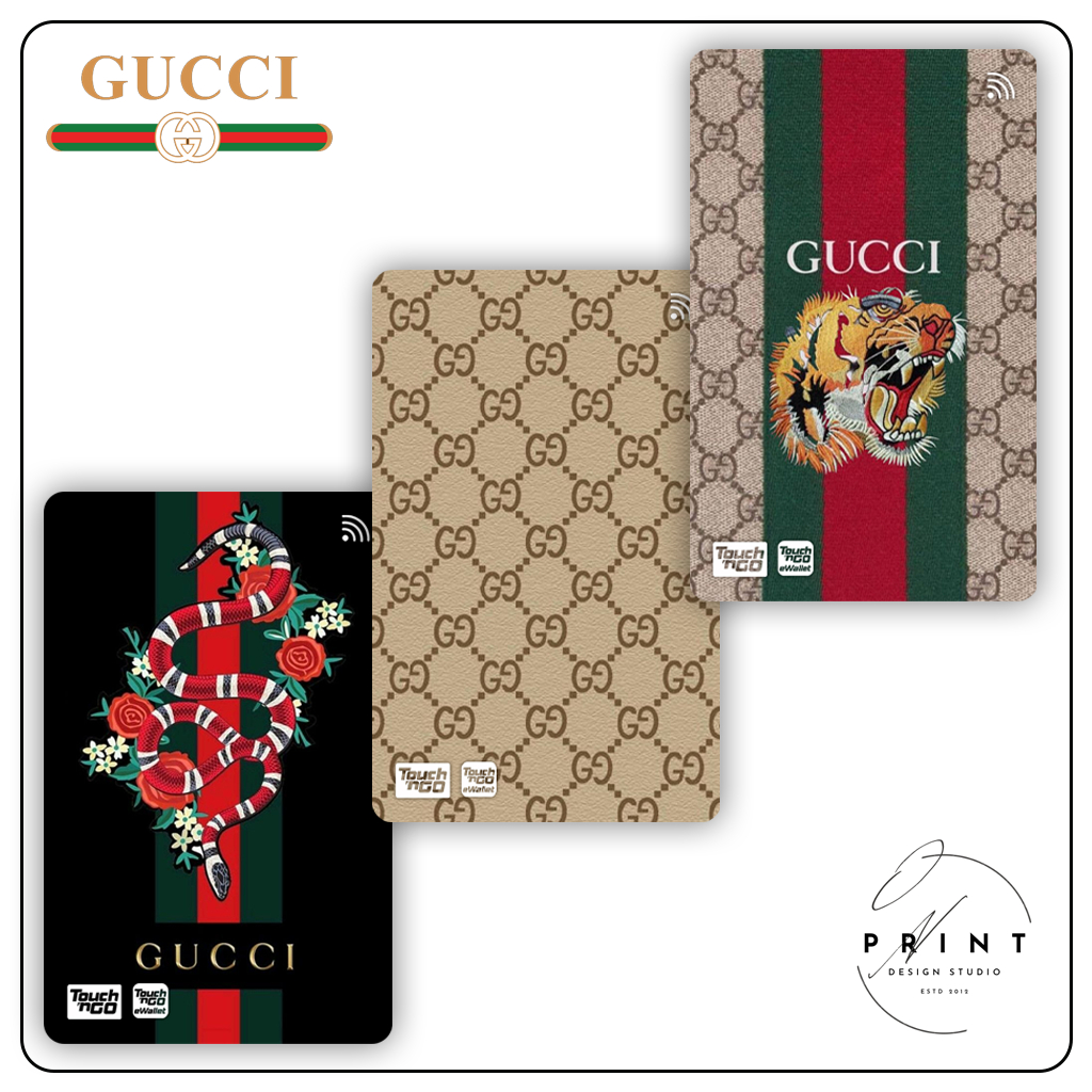[Gucci] High Quality - Tng / Touch n Go Card Sticker - ATM Card Sticker ...