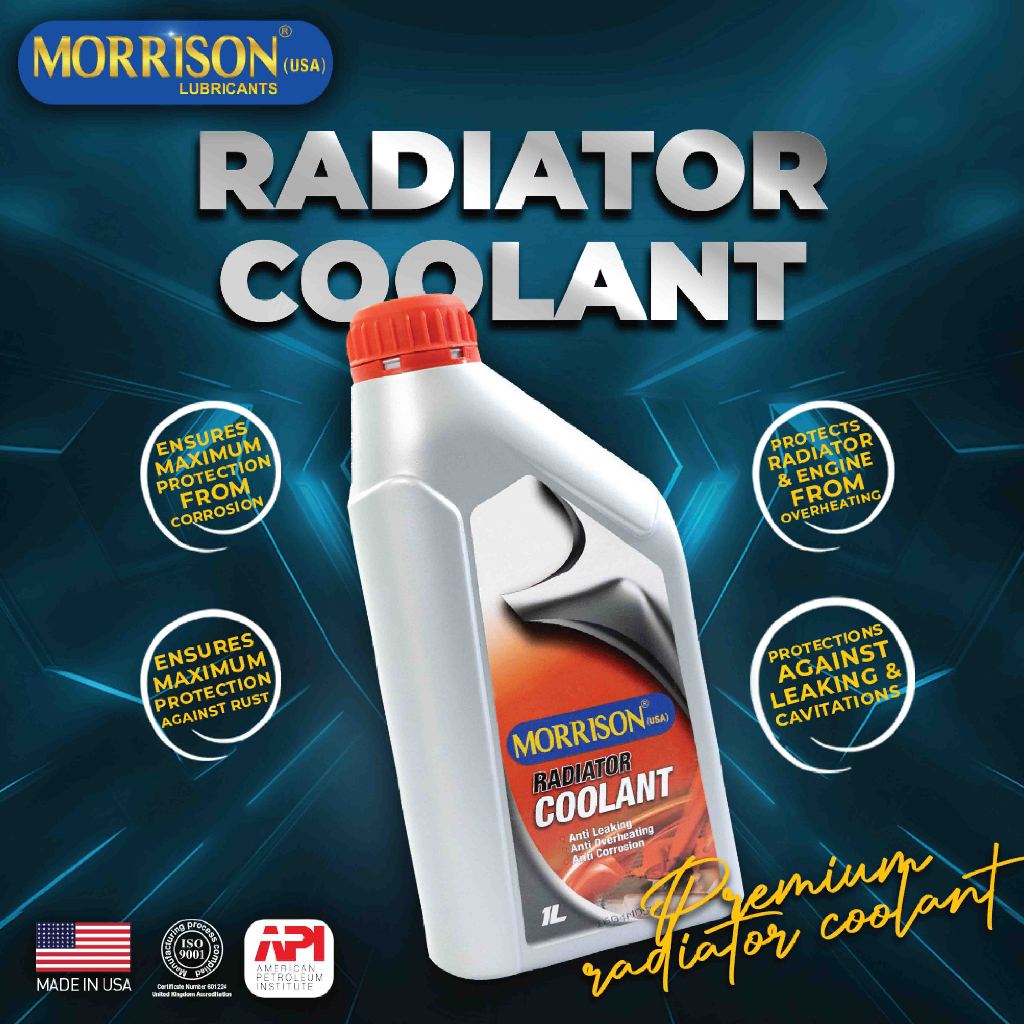 MORRISON RADIATOR COOLANT (RED) 1L | Shopee Malaysia