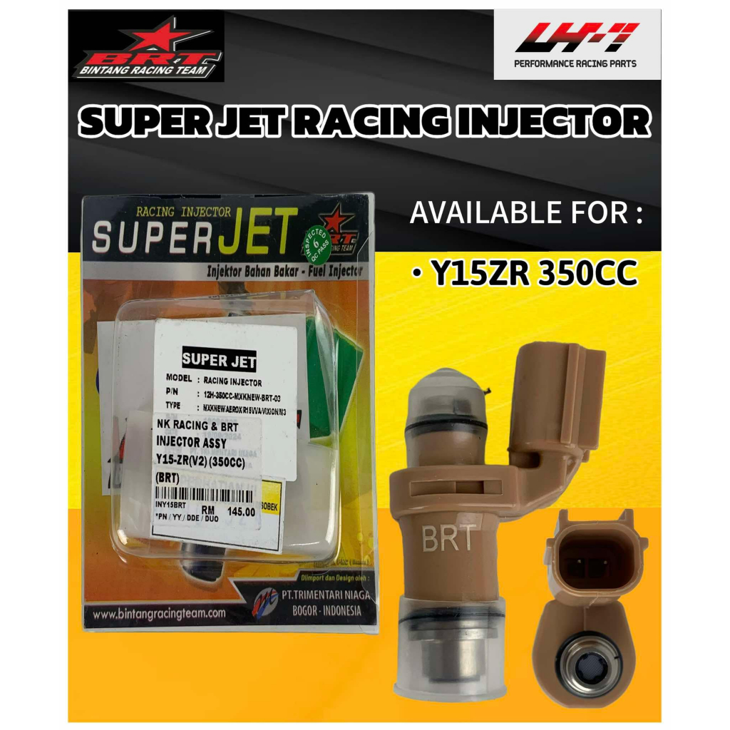 BRT SUPER JET RACING INJECTOR Y15ZR / Y16ZR 350CC | Shopee Malaysia