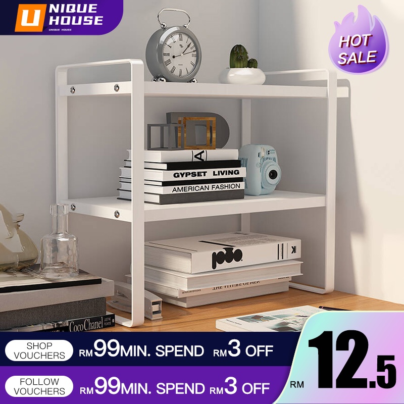 Desktop Rack Desk Organizers Multipurpose Storage Rack Table Top Rack ...