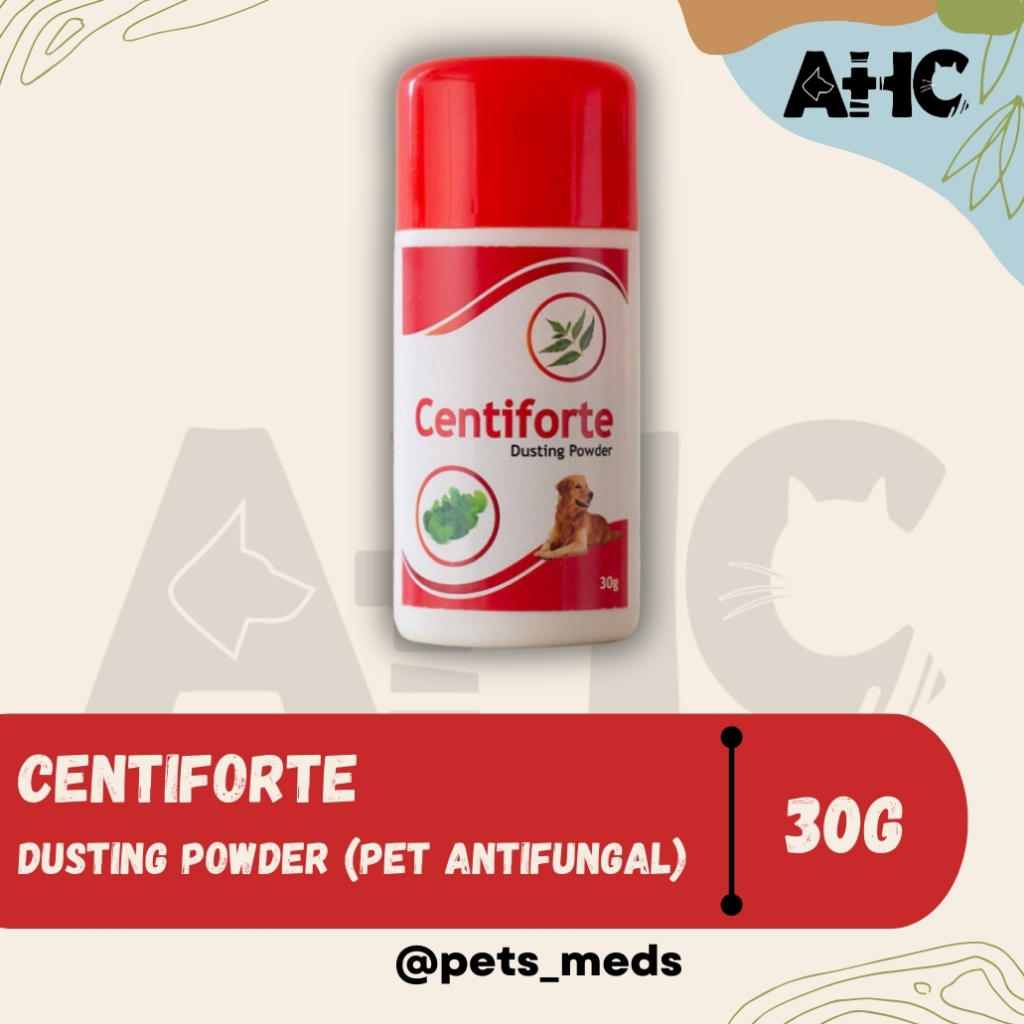 Centiforte Pet Dusting Powder 30g (Fungal Infection Powder) - Herbal ...