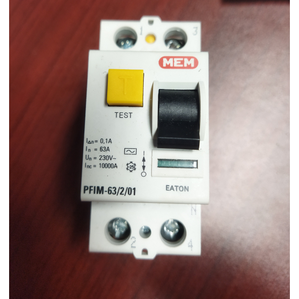 EATON MEM ELCB (RCCB) 63A 2pole 100mA | Shopee Malaysia