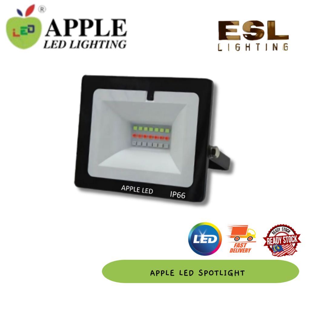 ESL LIGHTING APPLE LED Spotlight - 30W/50W | Shopee Malaysia