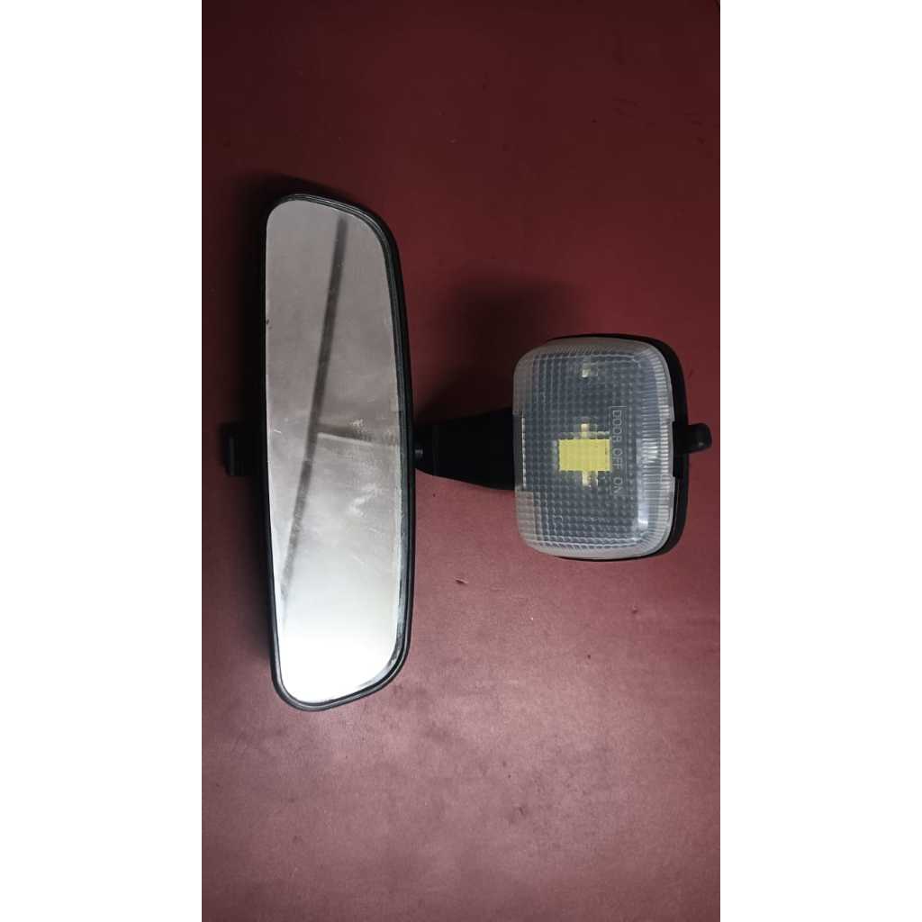 PERODUA AXIA BEZZA ROOM MIRROR WITH LAMP ORIGINAL | Shopee Malaysia
