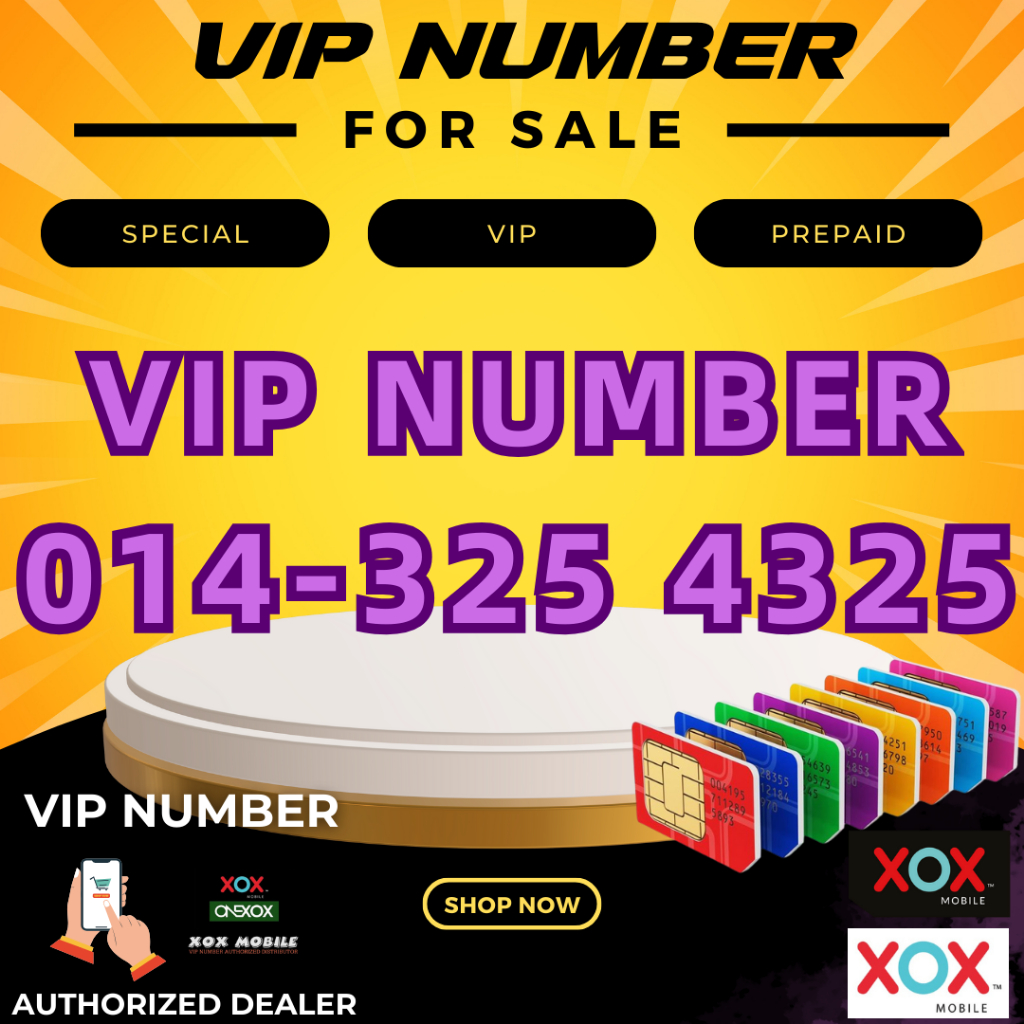 [REPEAT NUMBER 4325] VIP NUMBER (PREPAID & NO CONTRACT) | Shopee Malaysia