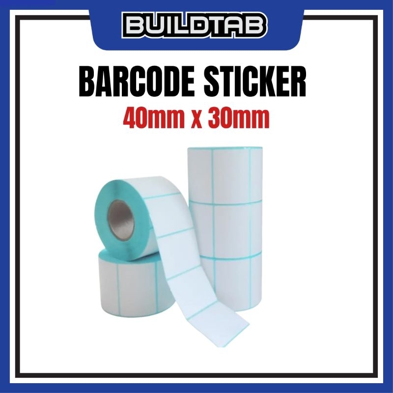 Barcode Sticker Label Waterproof Direct Thermal Price Product Name Tag ...
