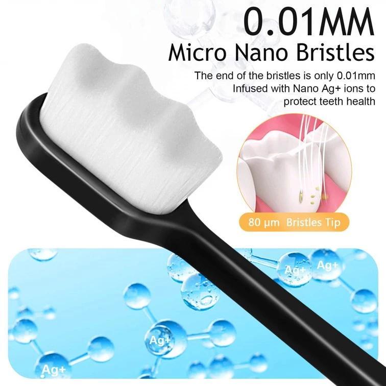 Micro Nano Toothbrush 0.01mm Ultra Soft 1 piece Japan Flossing Tech ...