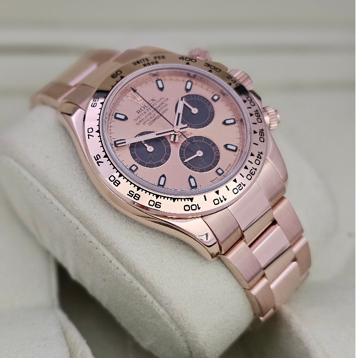 NEW STOCK ROL_..DAYTONA AUTOMATIC MEN WATCH STREP STEEL ENGINEL ...