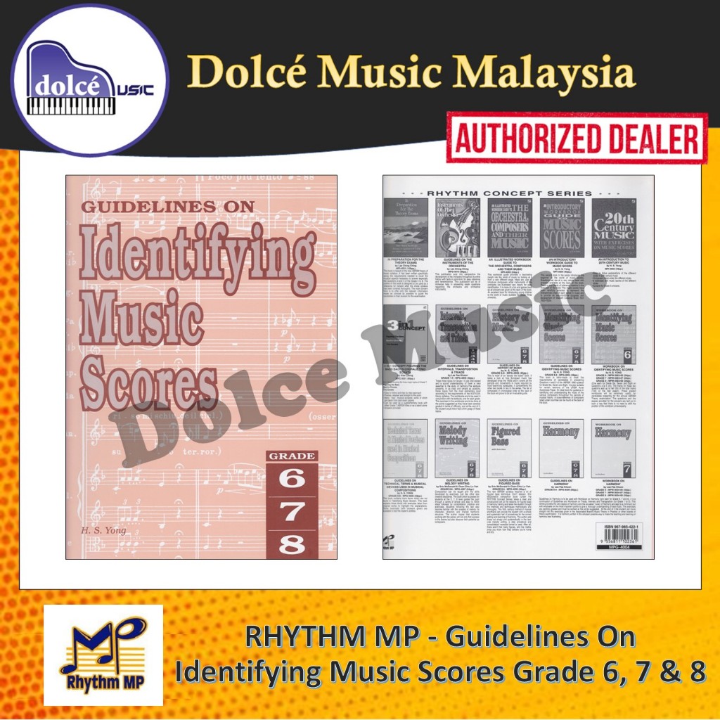 Rhythm MP - Guidelines On Identifying Music Scores Grade 6, 7 & 8 ...