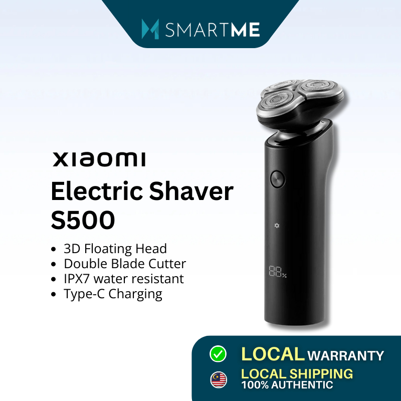 Xiaomi Mijia Mi Electric Shaver S500 / S500C (3-in1) 360 degrees Head ...