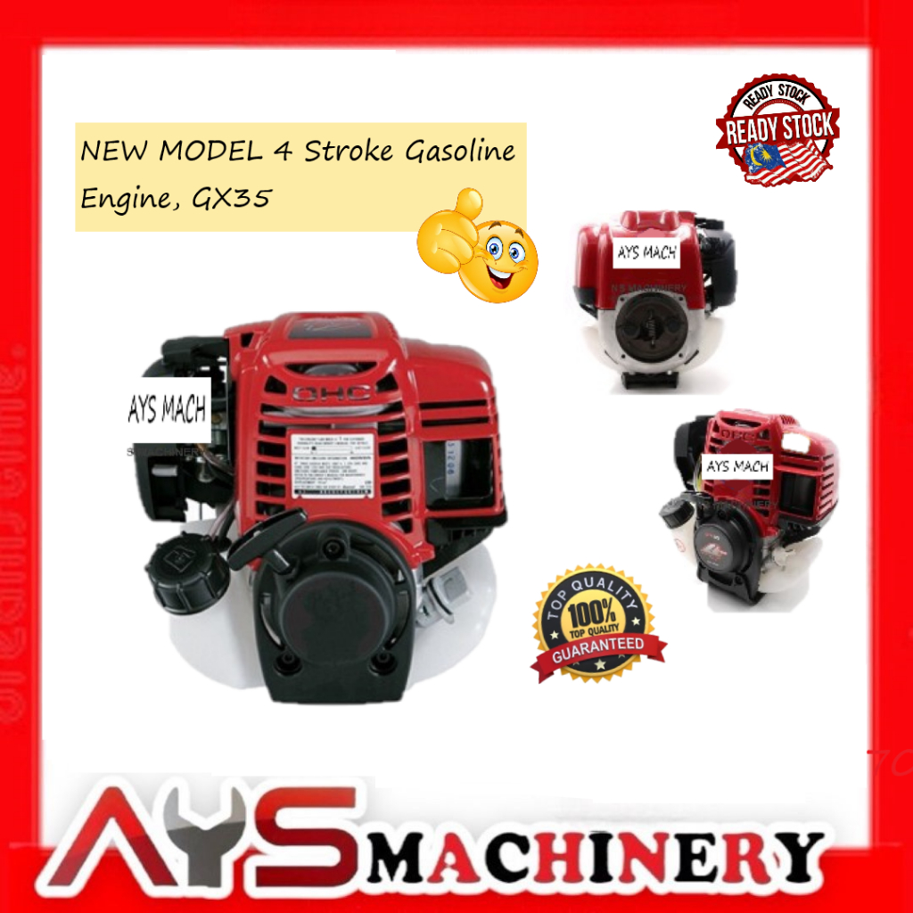 4 Stroke Gasoline Engine,GX35,139F China Motor For Brush Cutter,Grass ...