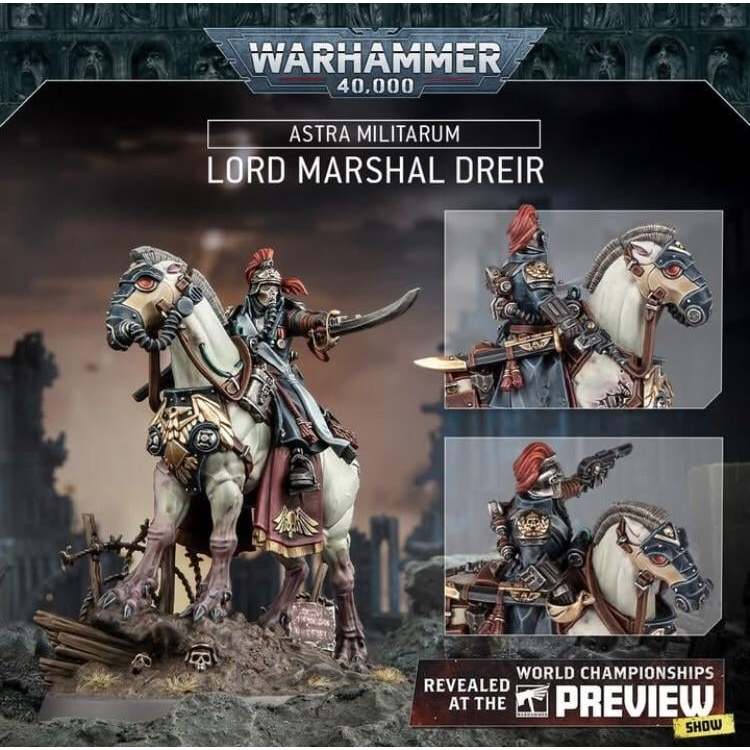 WARHAMMER 47-77 ASTRA MILITARUM: KRIEG LORD-MARSHAL DREIR | Shopee Malaysia