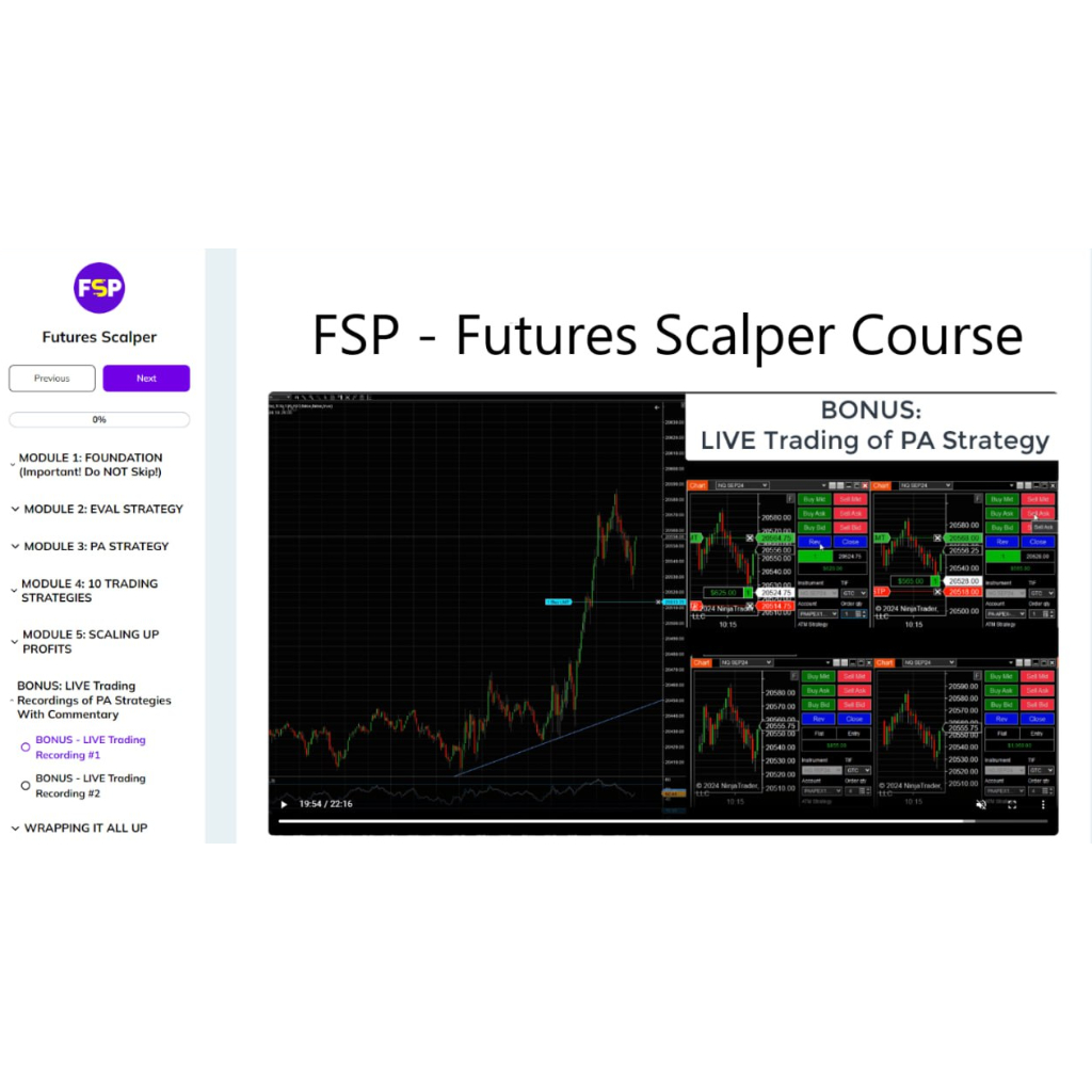 FSP Futures Scalper Course Shopee Malaysia