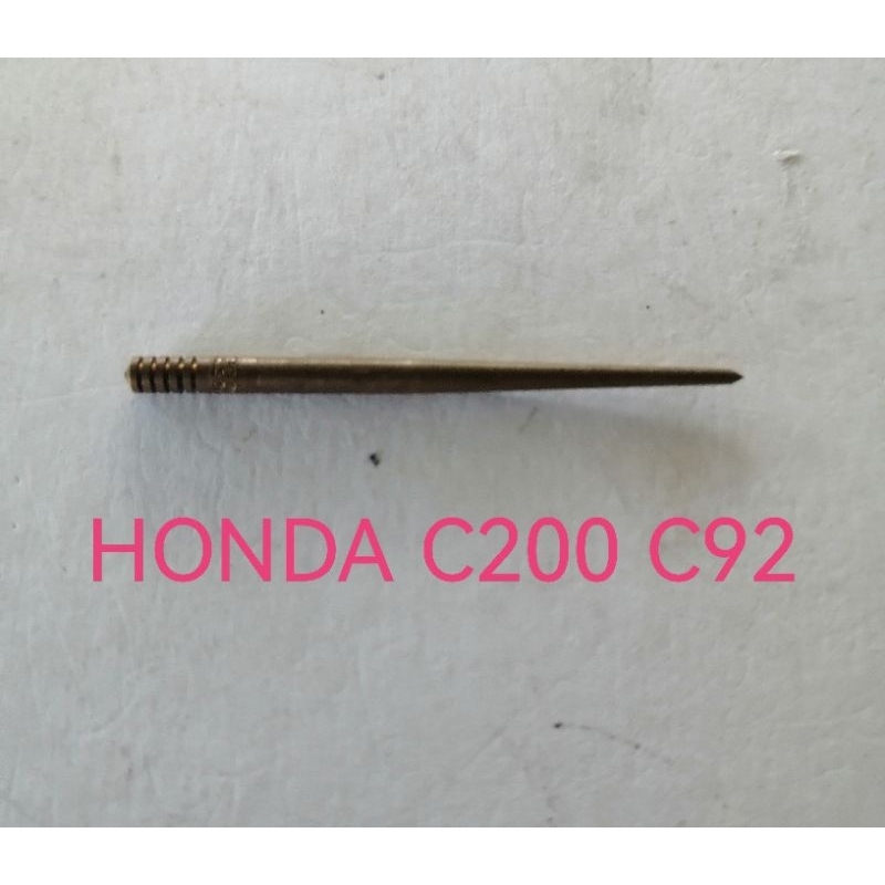 HONDA C200 C92 CARBURATOR SLIDE NEEDLE JET NOS GENUINE JAPAN | Shopee ...