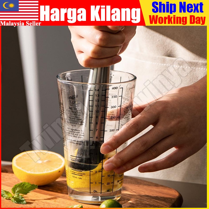 Stainless Steel Ice Hammer Crushing Rod Lemon Squeezed Stick Fruit ...