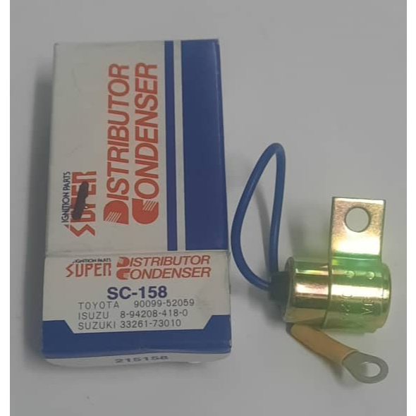 SC-158 MADE IN JAPAN PERODUA KANCIL / RUSA DISTRIBUTOR CONDENSER 12V 0 ...