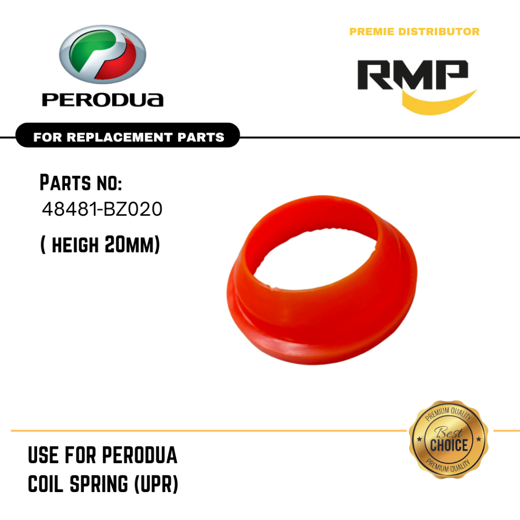 PERODUA Rear Coil Spring sIlicone ( Height 20mm) for Perodua Kancil ...