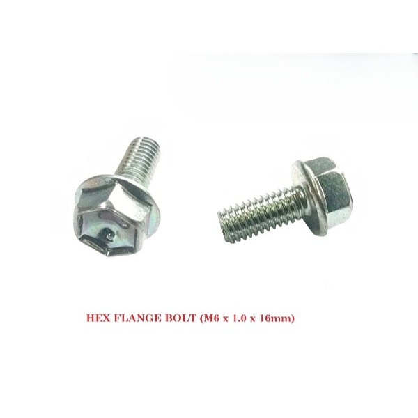 Stainless Fairing Bolt M6 x 1 0mm x 16mm