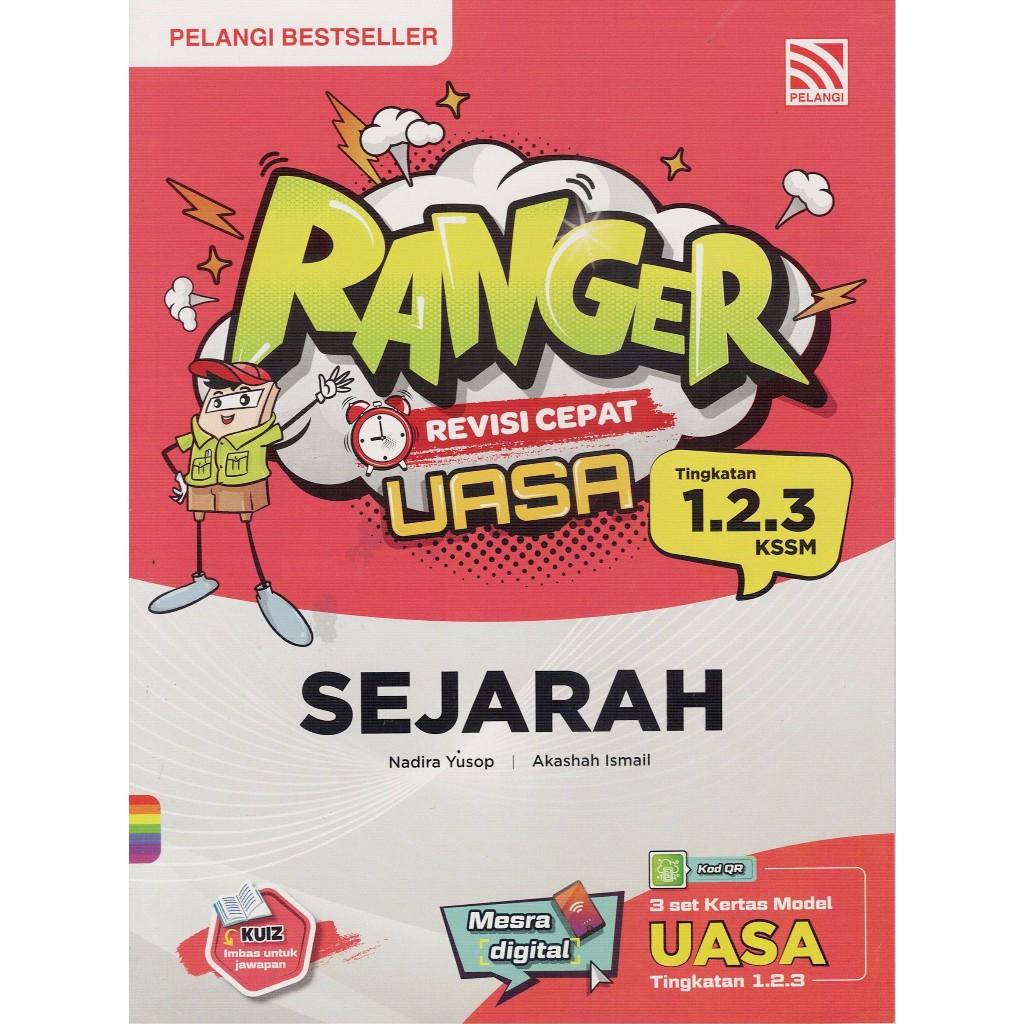 BUKU RUJUKAN : RANGER REVISI CEPAT UASA SEJARAH TINGKATAN 1.2.3 KSSM ...