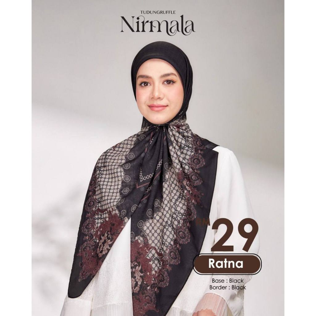Tudung Ruffle New Released Nirmala | Akasia X Tv3