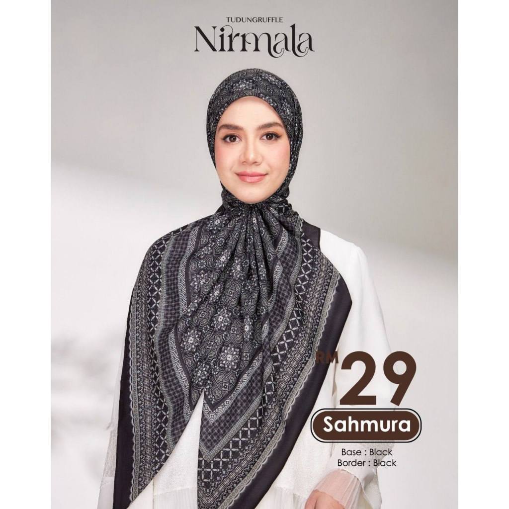 Tudung Ruffle New Released Nirmala | Akasia X Tv3